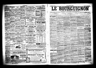 3 vues  - Le Bourguignon : journal de la démocratie radicale socialiste, n° 149, vendredi 26 juin 1903 (ouvre la visionneuse)