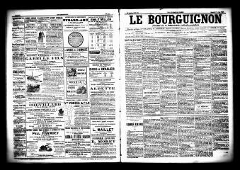 3 vues  - Le Bourguignon : journal de la démocratie radicale socialiste, n° 150, samedi 27 juin 1903 (ouvre la visionneuse)