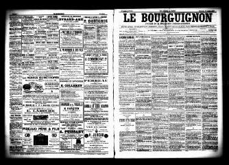 3 vues  - Le Bourguignon : journal de la démocratie radicale socialiste, n° 163, dimanche 12 juillet 1903 (ouvre la visionneuse)