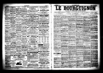 3 vues  - Le Bourguignon : journal de la démocratie radicale socialiste, n° 175, mardi 28 juillet 1903 (ouvre la visionneuse)