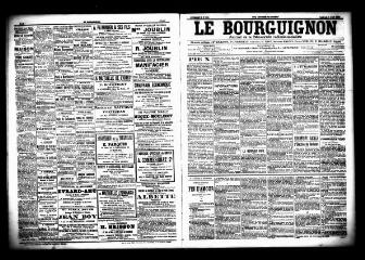 3 vues  - Le Bourguignon : journal de la démocratie radicale socialiste, n° 183, vendredi 7 août 1903 (ouvre la visionneuse)