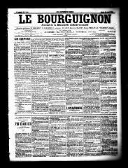 3 vues  - Le Bourguignon : journal de la démocratie radicale socialiste, n° 192, mardi 18 août 1903 (ouvre la visionneuse)