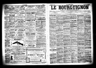 3 vues  - Le Bourguignon : journal de la démocratie radicale socialiste, n° 193, mercredi 19 août 1903 (ouvre la visionneuse)