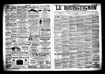 3 vues  - Le Bourguignon : journal de la démocratie radicale socialiste, n° 194, jeudi 20 août 1903 (ouvre la visionneuse)