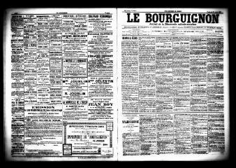 3 vues  - Le Bourguignon : journal de la démocratie radicale socialiste, n° 201, vendredi 28 août 1903 (ouvre la visionneuse)