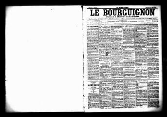 3 vues  - Le Bourguignon : journal de la démocratie radicale socialiste, n° 203, dimanche 30 août 1903 (ouvre la visionneuse)
