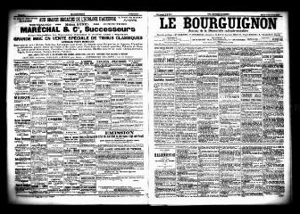 3 vues  - Le Bourguignon : journal de la démocratie radicale socialiste, n° 210, mardi 8 septembre 1903 (ouvre la visionneuse)