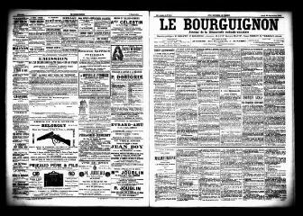 3 vues  - Le Bourguignon : journal de la démocratie radicale socialiste, n° 212, jeudi 10 septembre 1903 (ouvre la visionneuse)
