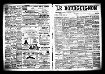 3 vues  - Le Bourguignon : journal de la démocratie radicale socialiste, n° 213, vendredi 11 septembre 1903 (ouvre la visionneuse)