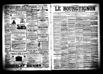 3 vues  - Le Bourguignon : journal de la démocratie radicale socialiste, n° 217, mercredi 16 septembre 1903 (ouvre la visionneuse)
