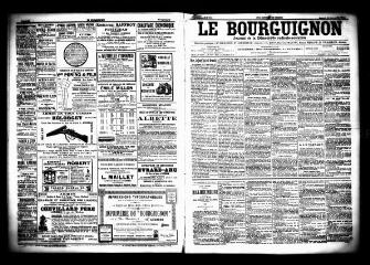 3 vues  - Le Bourguignon : journal de la démocratie radicale socialiste, n° 226, samedi 26 septembre 1903 (ouvre la visionneuse)