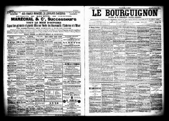 3 vues  - Le Bourguignon : journal de la démocratie radicale socialiste, n° 252, mardi 27 octobre 1903 (ouvre la visionneuse)