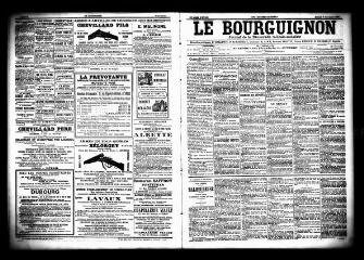 3 vues  - Le Bourguignon : journal de la démocratie radicale socialiste, n° 262, samedi 7 novembre 1903 (ouvre la visionneuse)