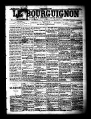 3 vues  - Le Bourguignon : journal de la démocratie radicale socialiste, n° 267, vendredi 13 novembre 1903 (ouvre la visionneuse)