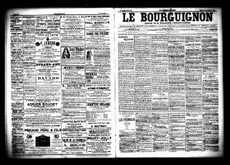 3 vues  - Le Bourguignon : journal de la démocratie radicale socialiste, n° 278, jeudi 26 novembre 1903 (ouvre la visionneuse)