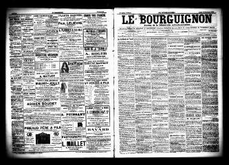 3 vues  - Le Bourguignon : journal de la démocratie radicale socialiste, n° 290, jeudi 10 décembre 1903 (ouvre la visionneuse)