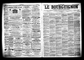 3 vues  - Le Bourguignon : journal de la démocratie radicale socialiste, n° 299, dimanche 20 décembre 1903 (ouvre la visionneuse)