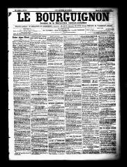 3 vues  - Le Bourguignon : journal de la démocratie radicale socialiste, n° 300, mardi 22 décembre 1903 (ouvre la visionneuse)