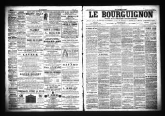 3 vues  - Le Bourguignon : journal de la démocratie radicale-socialiste, n° 5, jeudi 7 janvier 1904 (ouvre la visionneuse)