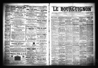 3 vues  - Le Bourguignon : journal de la démocratie radicale-socialiste, n° 14, dimanche 17 janvier 1904 (ouvre la visionneuse)
