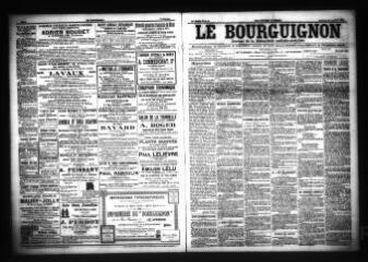 3 vues  - Le Bourguignon : journal de la démocratie radicale-socialiste, n° 16, mercredi 20 janvier 1904 (ouvre la visionneuse)