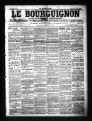 3 vues  - Le Bourguignon : journal de la démocratie radicale-socialiste, n° 21, mardi 26 janvier 1904 (ouvre la visionneuse)