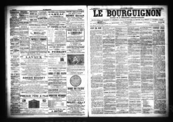 3 vues  - Le Bourguignon : journal de la démocratie radicale-socialiste, n° 31, samedi 6 février 1904 (ouvre la visionneuse)