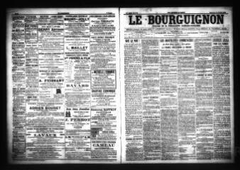 3 vues  - Le Bourguignon : journal de la démocratie radicale-socialiste, n° 34, mercredi 10 février 1904 (ouvre la visionneuse)