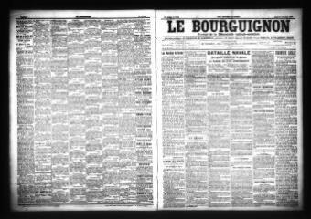 3 vues  - Le Bourguignon : journal de la démocratie radicale-socialiste, n° 35, jeudi 11 février 1904 (ouvre la visionneuse)