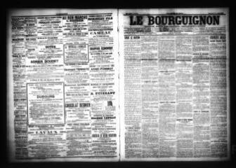3 vues  - Le Bourguignon : journal de la démocratie radicale-socialiste, n° 87, mercredi 13 avril 1904 (ouvre la visionneuse)