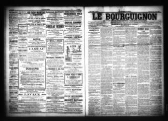 3 vues  - Le Bourguignon : journal de la démocratie radicale-socialiste, n° 91, dimanche 17 avril 1904 (ouvre la visionneuse)