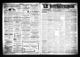3 vues  - Le Bourguignon : journal de la démocratie radicale-socialiste, n° 103, dimanche 1 mai 1904 (ouvre la visionneuse)