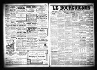 3 vues  - Le Bourguignon : journal de la démocratie radicale-socialiste, n° 106, jeudi 5 mai 1904 (ouvre la visionneuse)