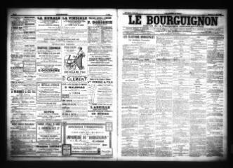 3 vues  - Le Bourguignon : journal de la démocratie radicale-socialiste, n° 111, mercredi 11 mai 1904 (ouvre la visionneuse)