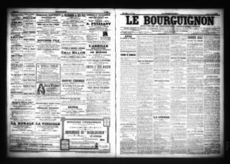 3 vues  - Le Bourguignon : journal de la démocratie radicale-socialiste, n° 112, jeudi 12 mai 1904 (ouvre la visionneuse)