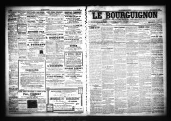3 vues  - Le Bourguignon : journal de la démocratie radicale-socialiste, n° 117, mercredi 18 mai 1904 (ouvre la visionneuse)