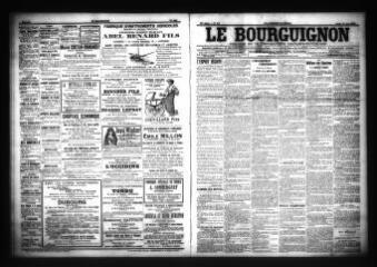 3 vues  - Le Bourguignon : journal de la démocratie radicale-socialiste, n° 147, jeudi 23 juin 1904 (ouvre la visionneuse)