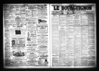 3 vues  - Le Bourguignon : journal de la démocratie radicale-socialiste, n° 149, samedi 25 juin 1904 (ouvre la visionneuse)