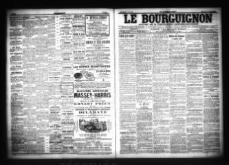 3 vues  - Le Bourguignon : journal de la démocratie radicale-socialiste, n° 150, dimanche 26 juin 1904 (ouvre la visionneuse)