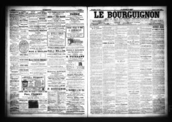 3 vues  - Le Bourguignon : journal de la démocratie radicale-socialiste, n° 161, samedi 9 juillet 1904 (ouvre la visionneuse)