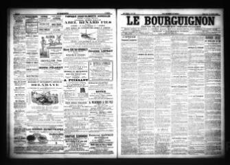 3 vues  - Le Bourguignon : journal de la démocratie radicale-socialiste, n° 162, dimanche 10 juillet 1904 (ouvre la visionneuse)