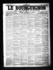 3 vues  - Le Bourguignon : journal de la démocratie radicale-socialiste, n° 164, mercredi 13 juillet 1904 (ouvre la visionneuse)