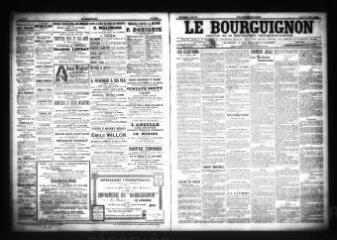 3 vues  - Le Bourguignon : journal de la démocratie radicale-socialiste, n° 176, jeudi 28 juillet 1904 (ouvre la visionneuse)