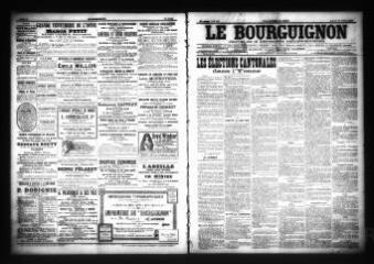 3 vues  - Le Bourguignon : journal de la démocratie radicale-socialiste, n° 178, samedi 30 juillet 1904 (ouvre la visionneuse)