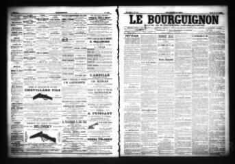 3 vues  - Le Bourguignon : journal de la démocratie radicale-socialiste, n° 191, mardi 16 août 1904 (ouvre la visionneuse)