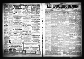 3 vues  - Le Bourguignon : journal de la démocratie radicale-socialiste, n° 196, dimanche 21 août 1904 (ouvre la visionneuse)