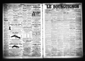 3 vues  - Le Bourguignon : journal de la démocratie radicale-socialiste, n° 199, jeudi 25 août 1904 (ouvre la visionneuse)