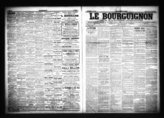 3 vues  - Le Bourguignon : journal de la démocratie radicale-socialiste, n° 202, dimanche 28 août 1904 (ouvre la visionneuse)