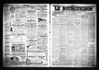 3 vues  - Le Bourguignon : journal de la démocratie radicale-socialiste, n° 218, samedi 17 septembre 1904 (ouvre la visionneuse)