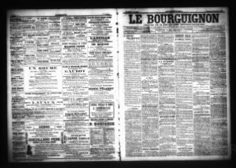 3 vues  - Le Bourguignon : journal de la démocratie radicale-socialiste, n° 245, mercredi 19 octobre 1904 (ouvre la visionneuse)